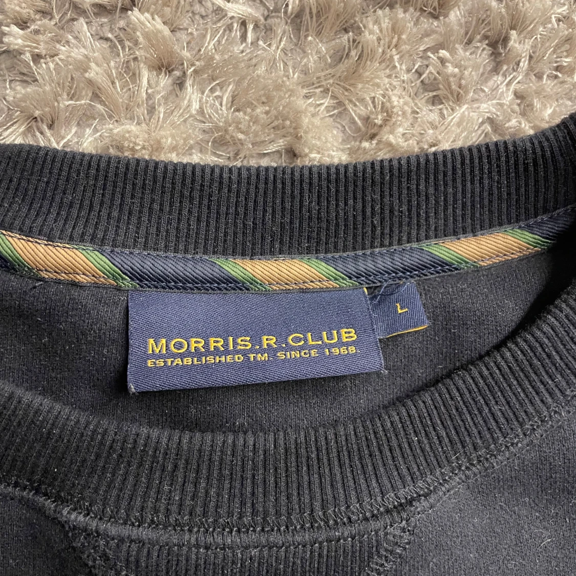 Mörkblå sweatshirt från Morris  - 2