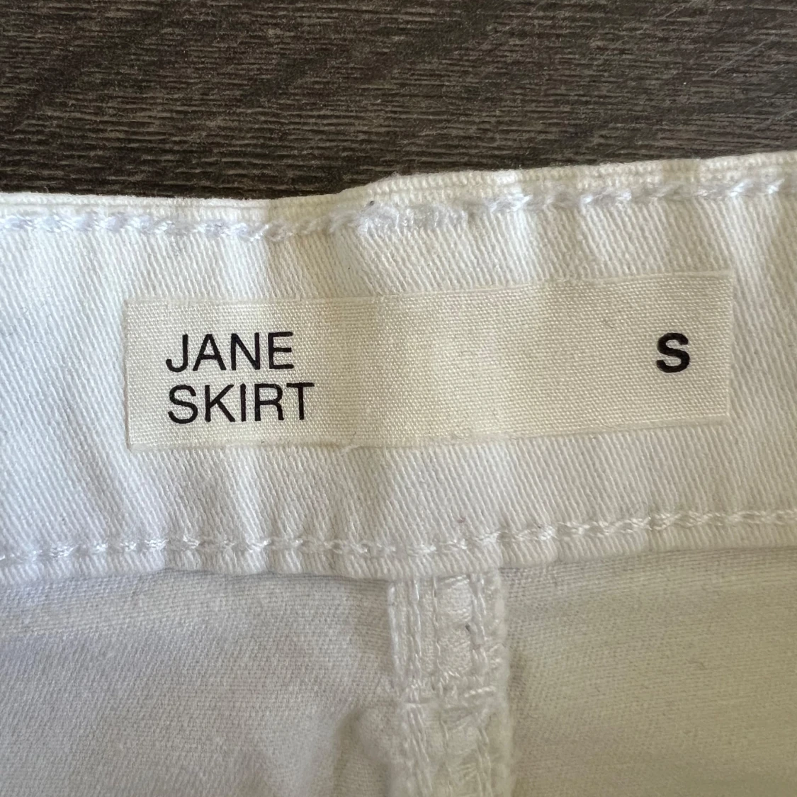 Vit jeanskjol från Cubus - 2