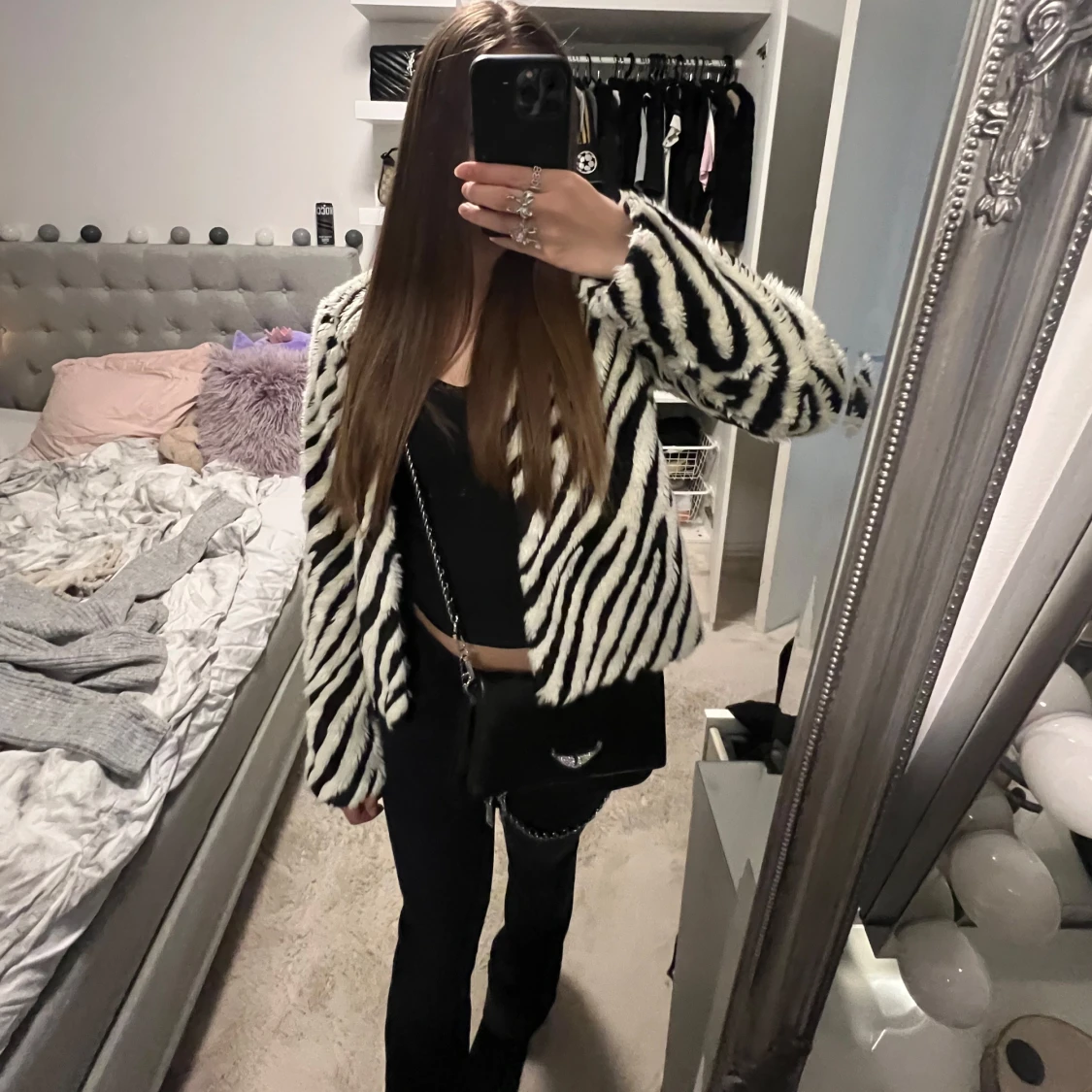 Zebra färgad jacka  - 4