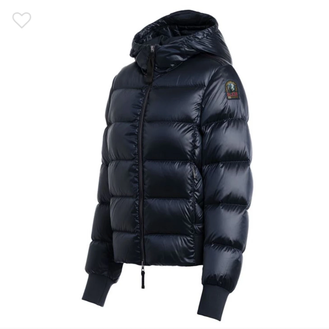 Mörkblå dunjacka med huva från Parajumpers - 2