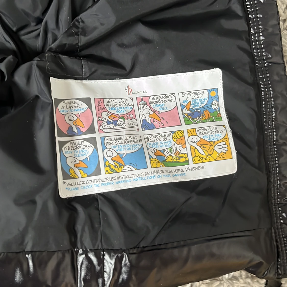 Svart dunväst från Moncler - 2