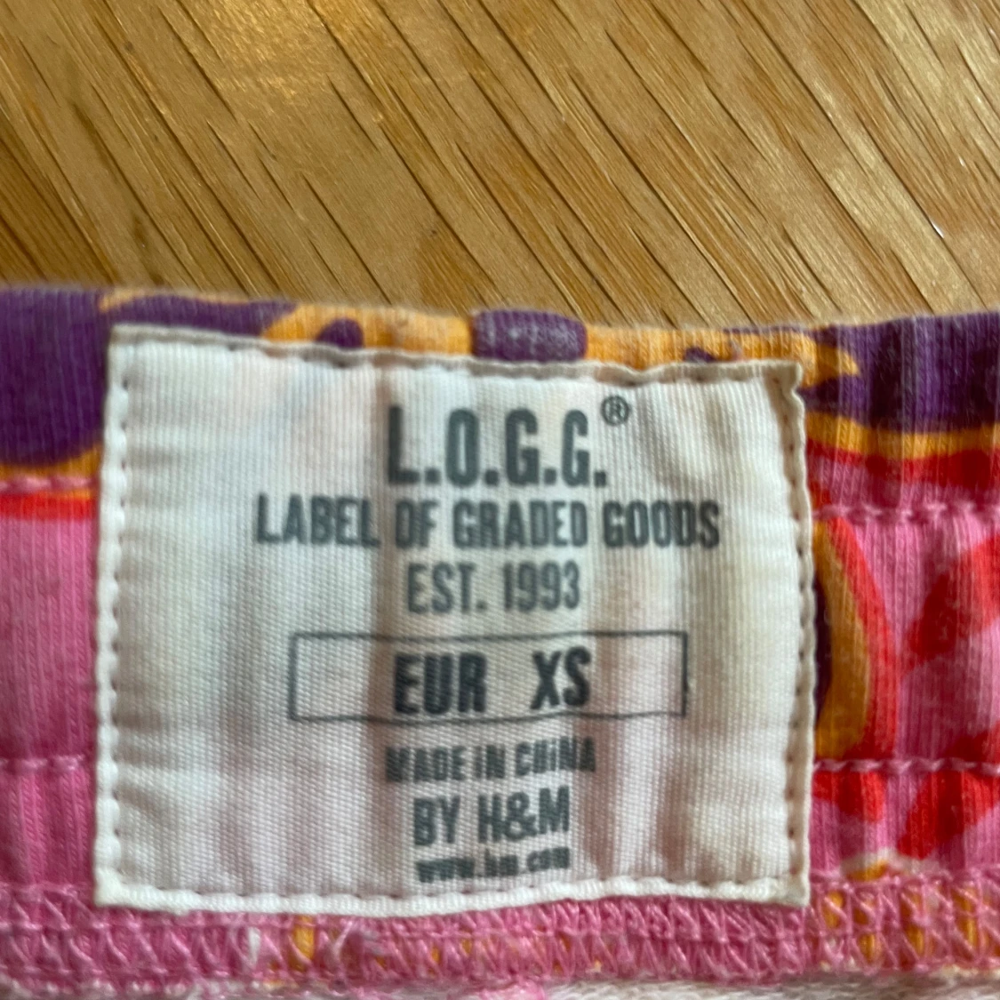 Lågmidjade shorts med mönster - 2