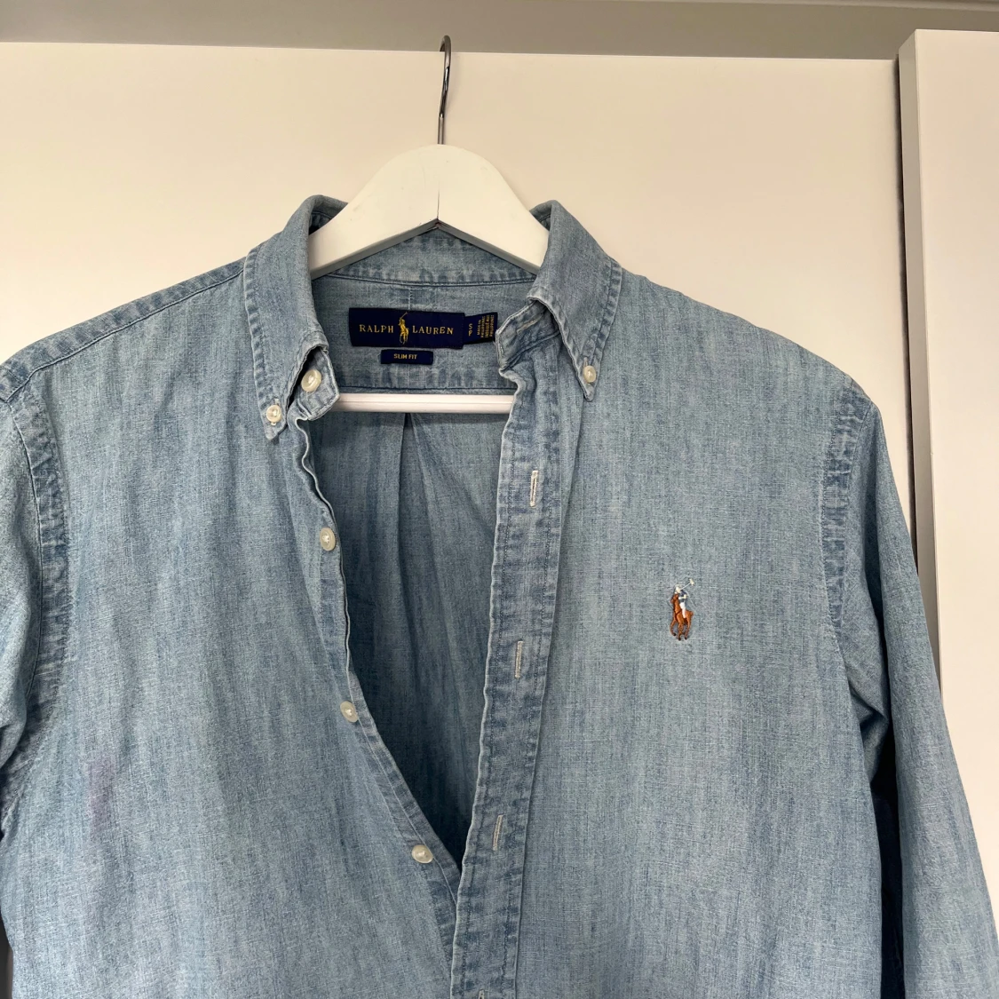 Ljusblå jeansskjorta från Ralph Lauren - 1