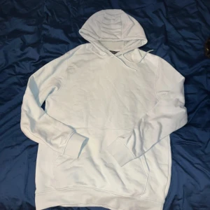 Mintfärgad hoodie med huva - Mintvit hoodie från Dressmann. Mycket bra skick använda Max 3 gånger 