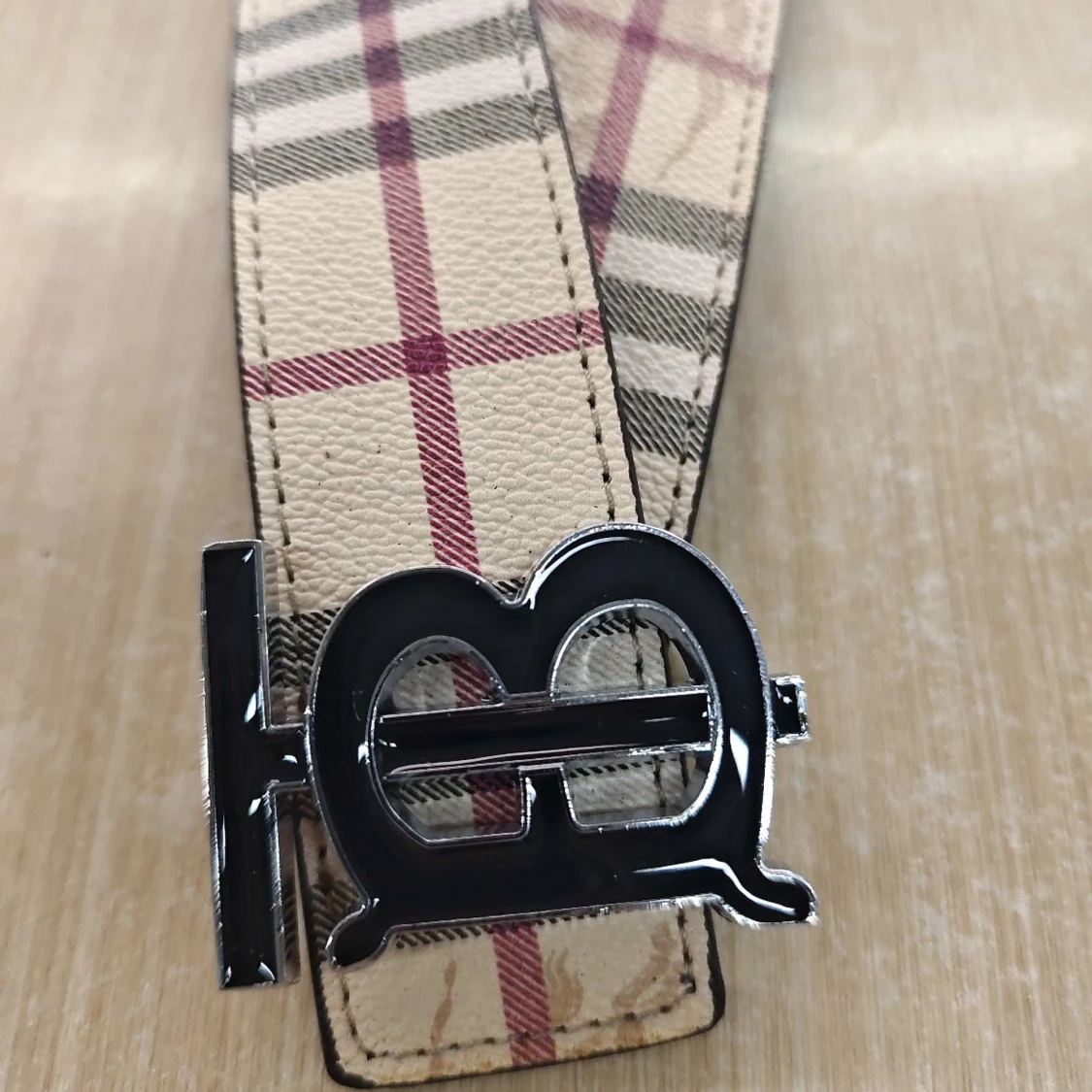  Burberry bälte med plånbok  - 2