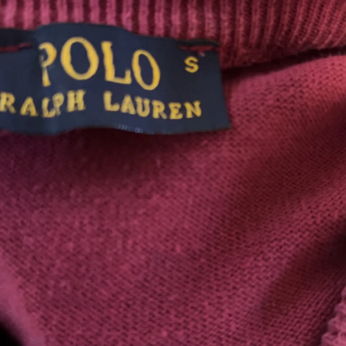 Vinröd tröja från Polo Ralph Lauren - 1