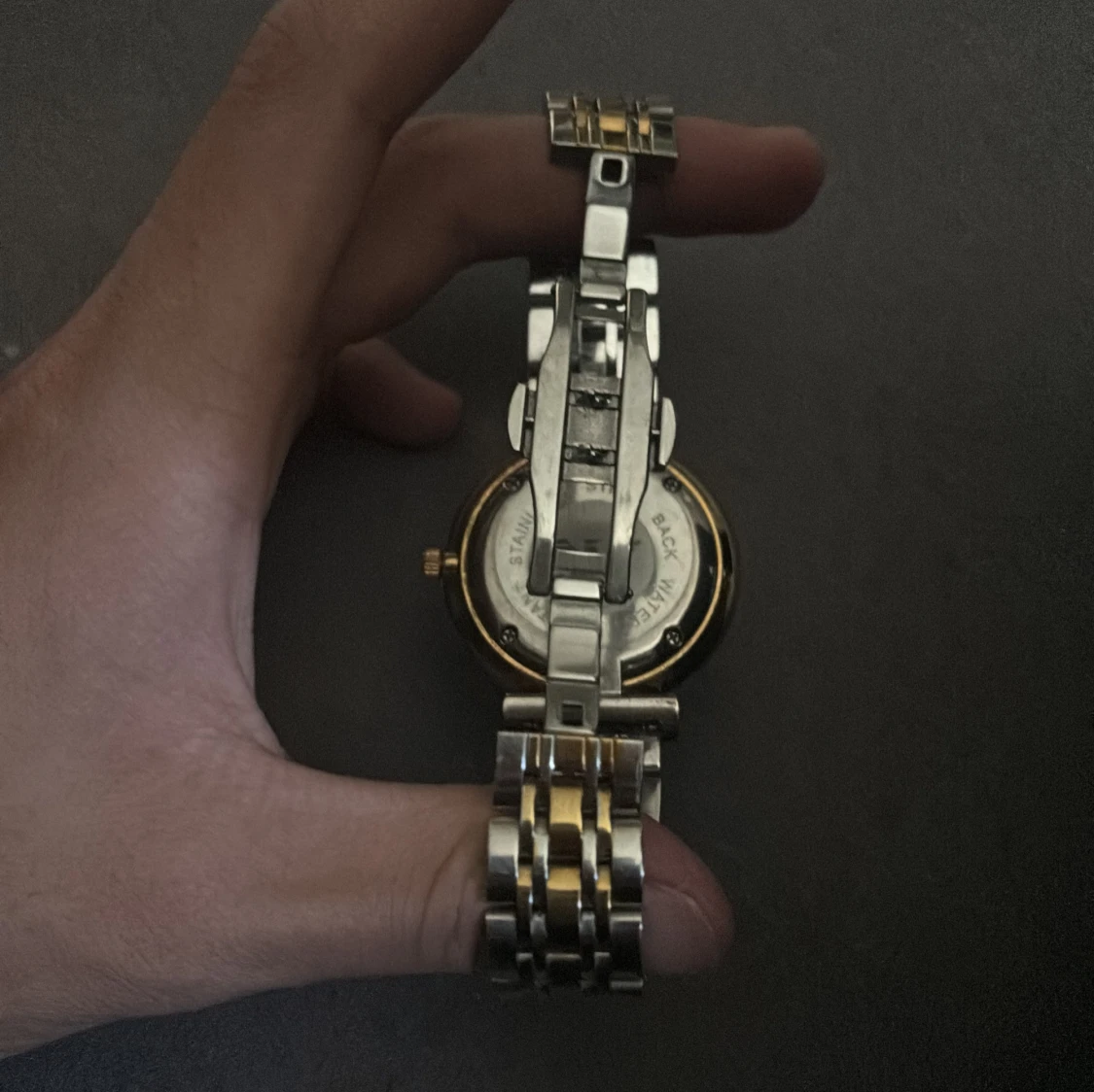 Emporio Armani herrklocka i silver och guld - 3