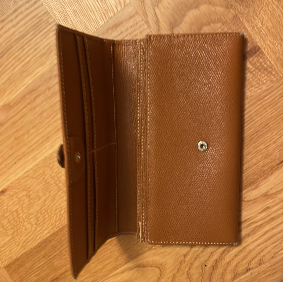 Elegant klassisk clutch kuvertväska i äkta kalvskinn - 1