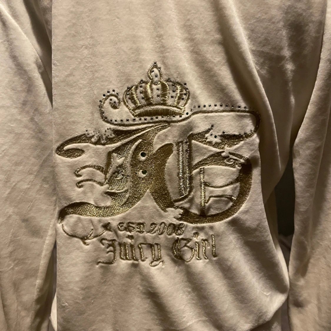 Vit hoodie från Juicy Couture - 2
