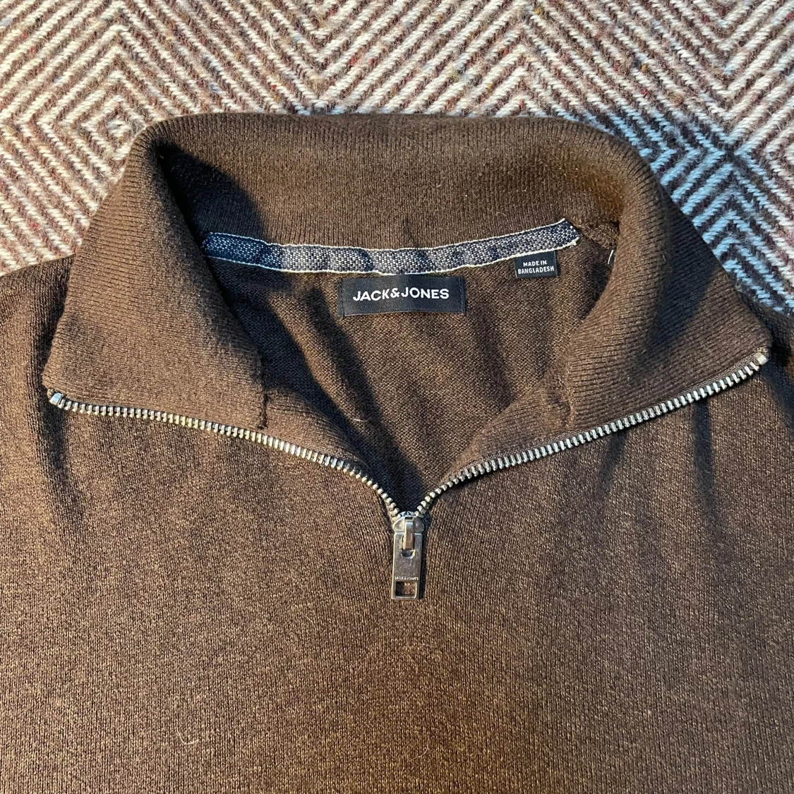 Brun Jack&Jones half-zip - 1