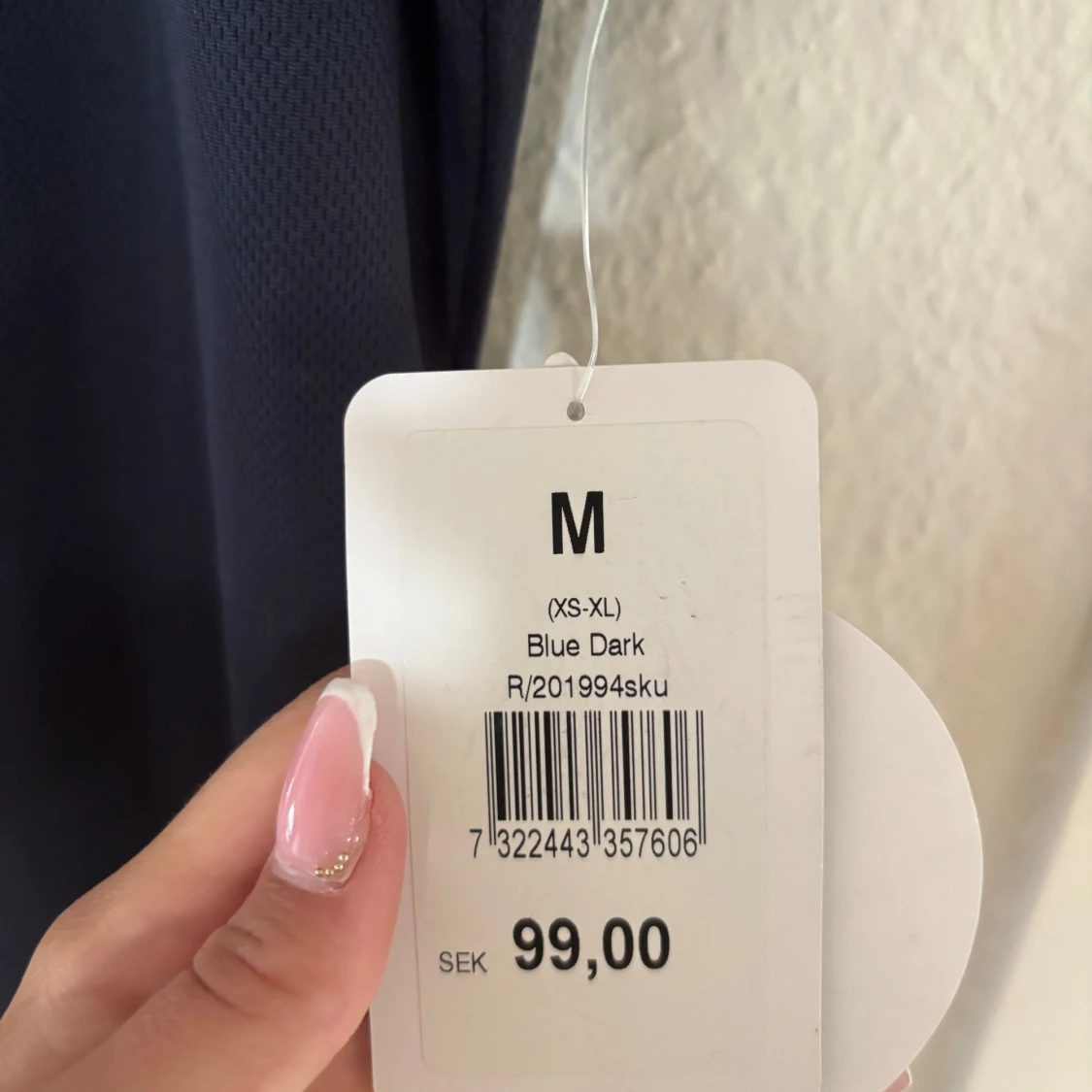 Marinblå Active Riding Wear tröja - 4