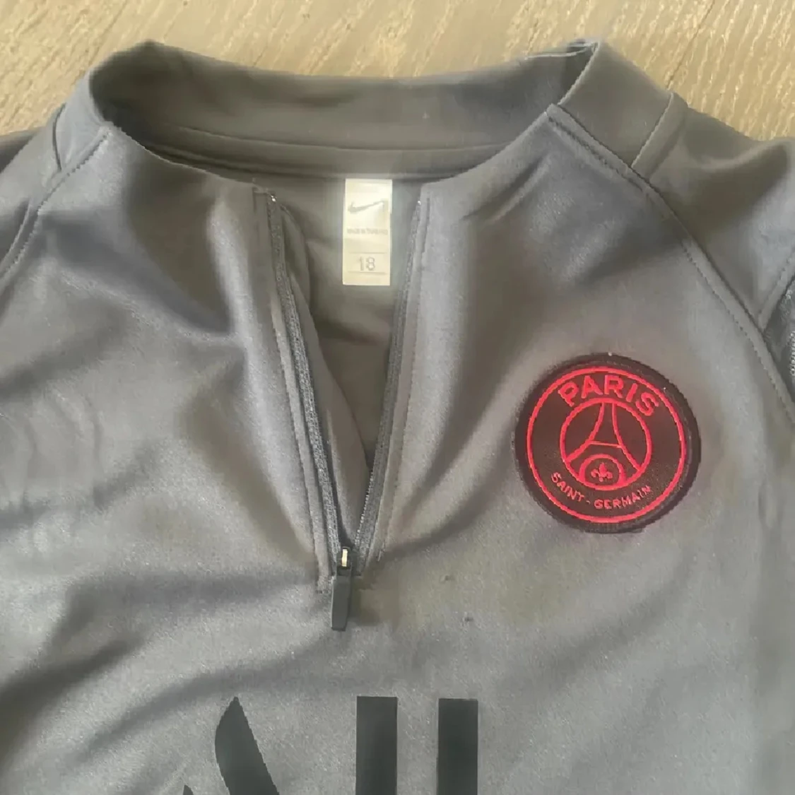 Grå PSG långärmad träningströja Nike - 2