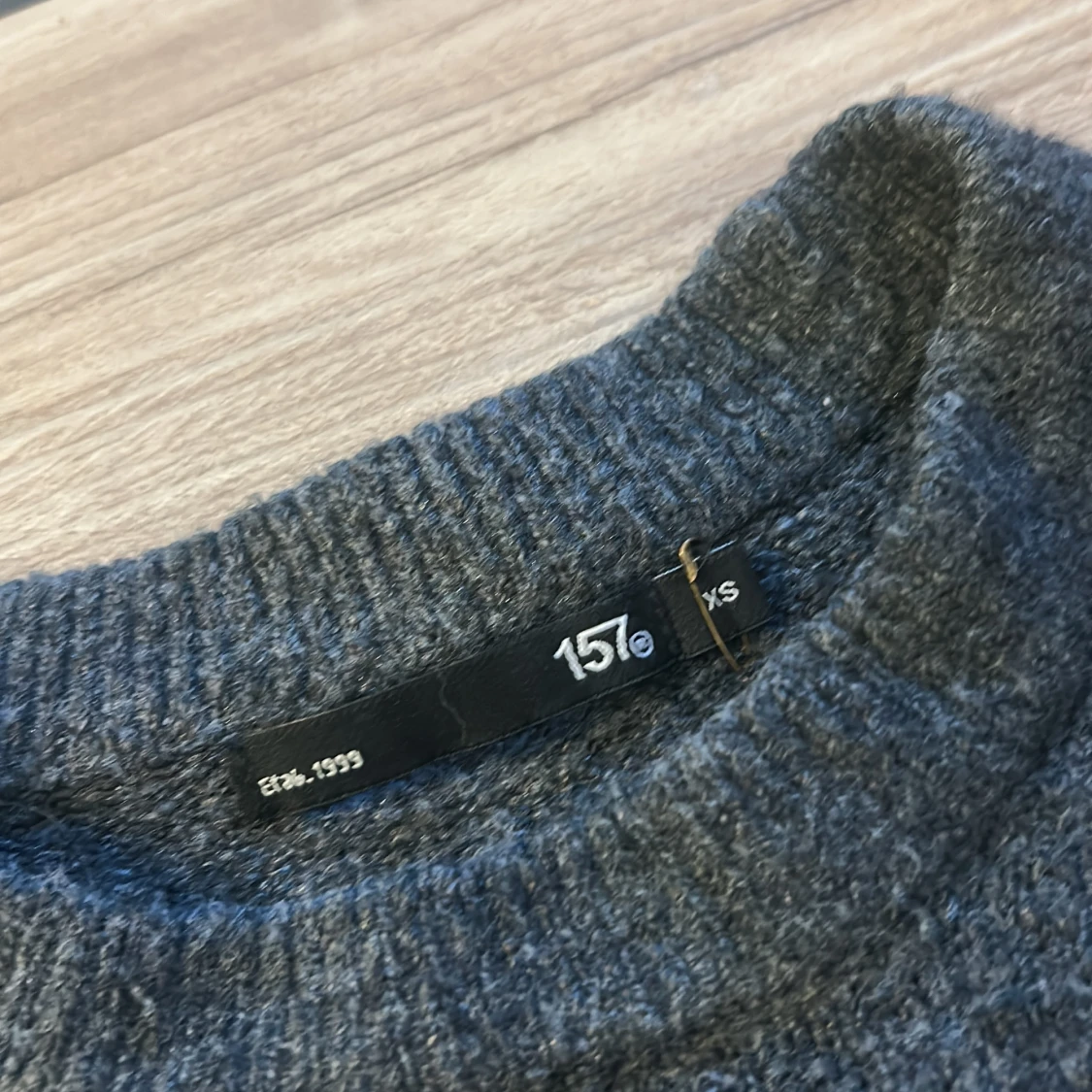 Mörkgrå stickad tröja från lager 157 - 2