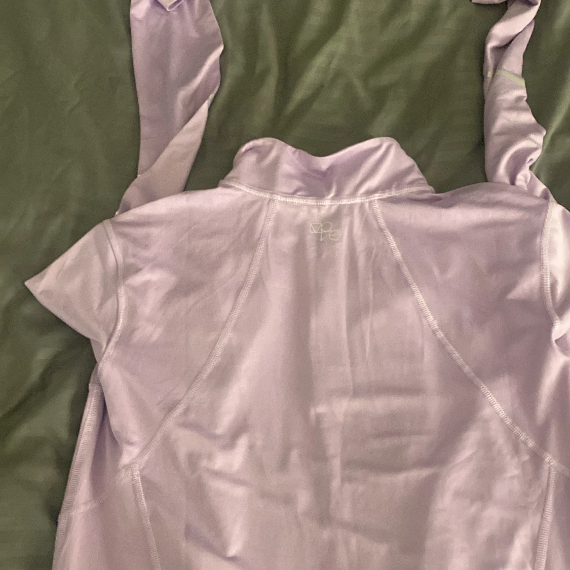 Ljuslila half zip träningströja H&M - 4