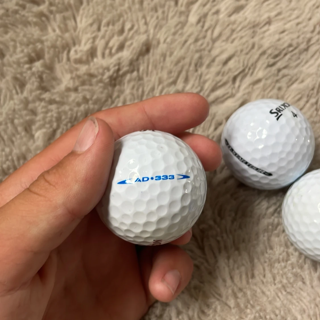 Srixon Q-Star Tour & AD333 (golfbollar) - 3