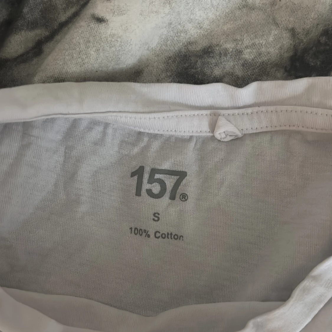 Vit basic t-shirt från 157, S - 2