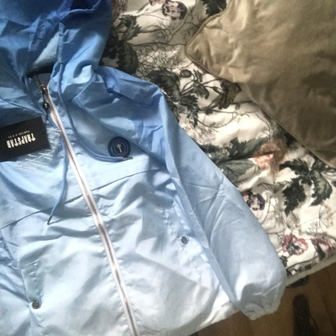 Ljusblå vindjacka från Transthe - 2