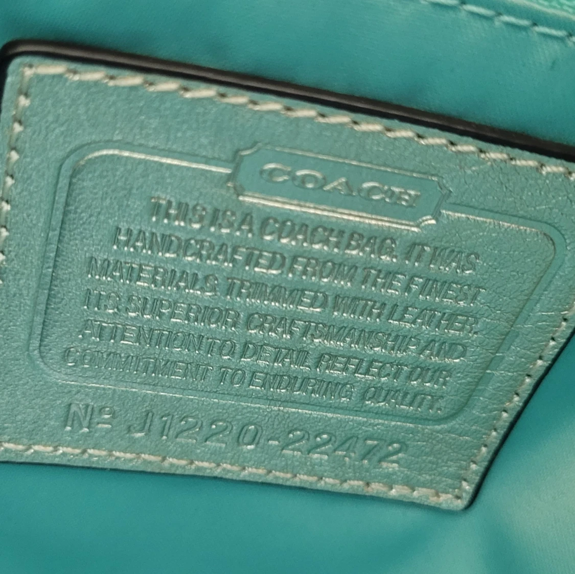 Äkta Coach Väska nästintill nyskick! - 3