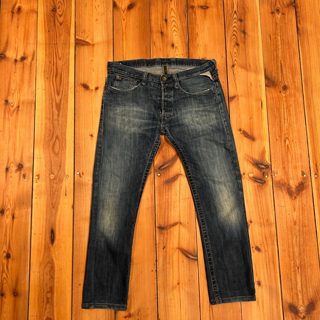 Replay blå jeansbyxor - 1