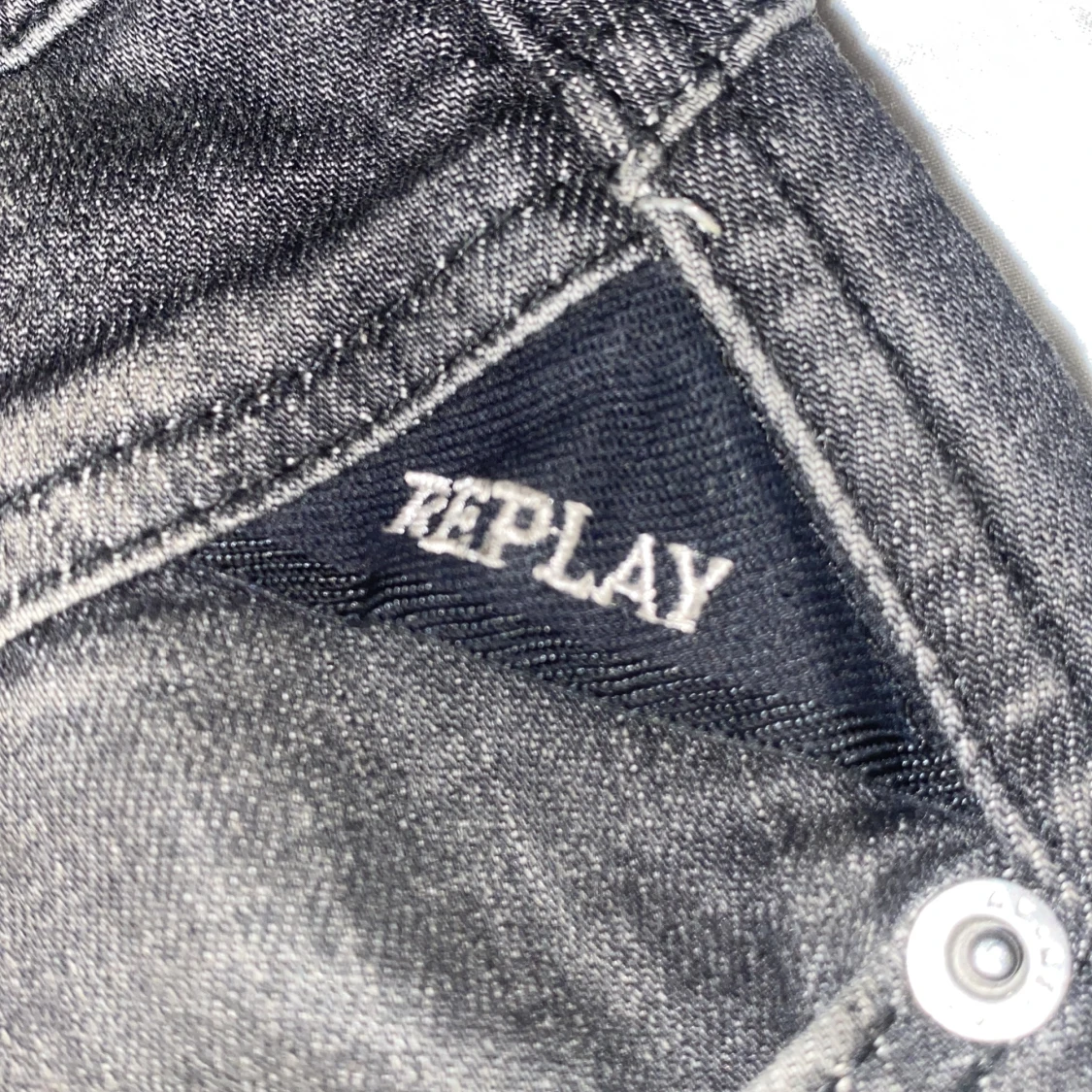 Replay Anbass svarta jeans - 2