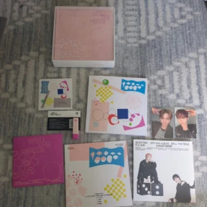 Seventeen Spill the feels - Kommer med det som är på bilden (inkl CD, inte stickers). Skicka privat vid frågor☺️  Seungkwan, Jun Photocards kpop album