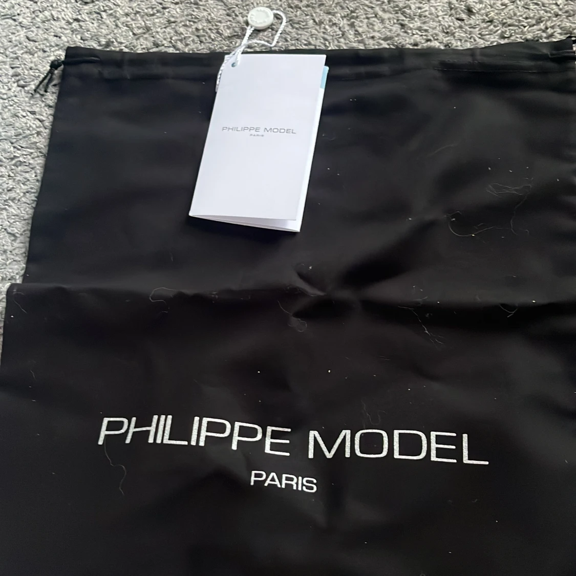 Vita Philippe Model sneakers i skinn - 4