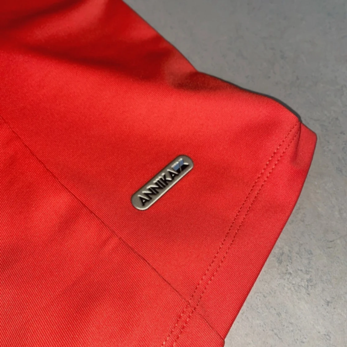 Skrik Korall Färgad Golf Tröja Utan Ärmar - 3