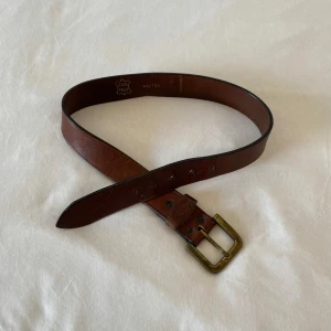 Vintage bälte äkta läder skinn  - Mått i bilderna 🤍