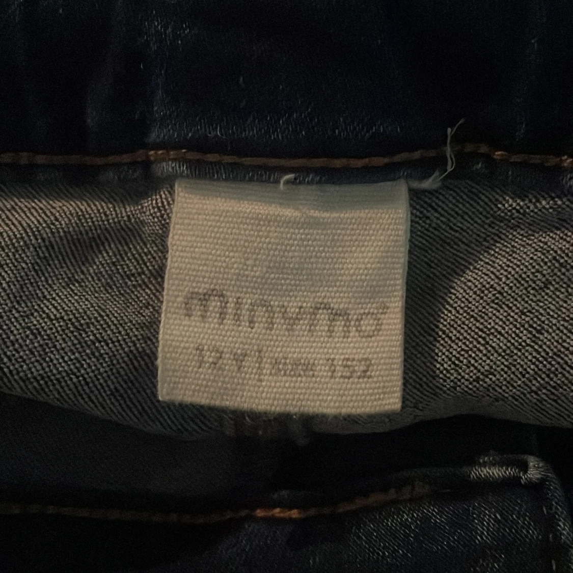 Blå bootcut jeans från Minymo - 2