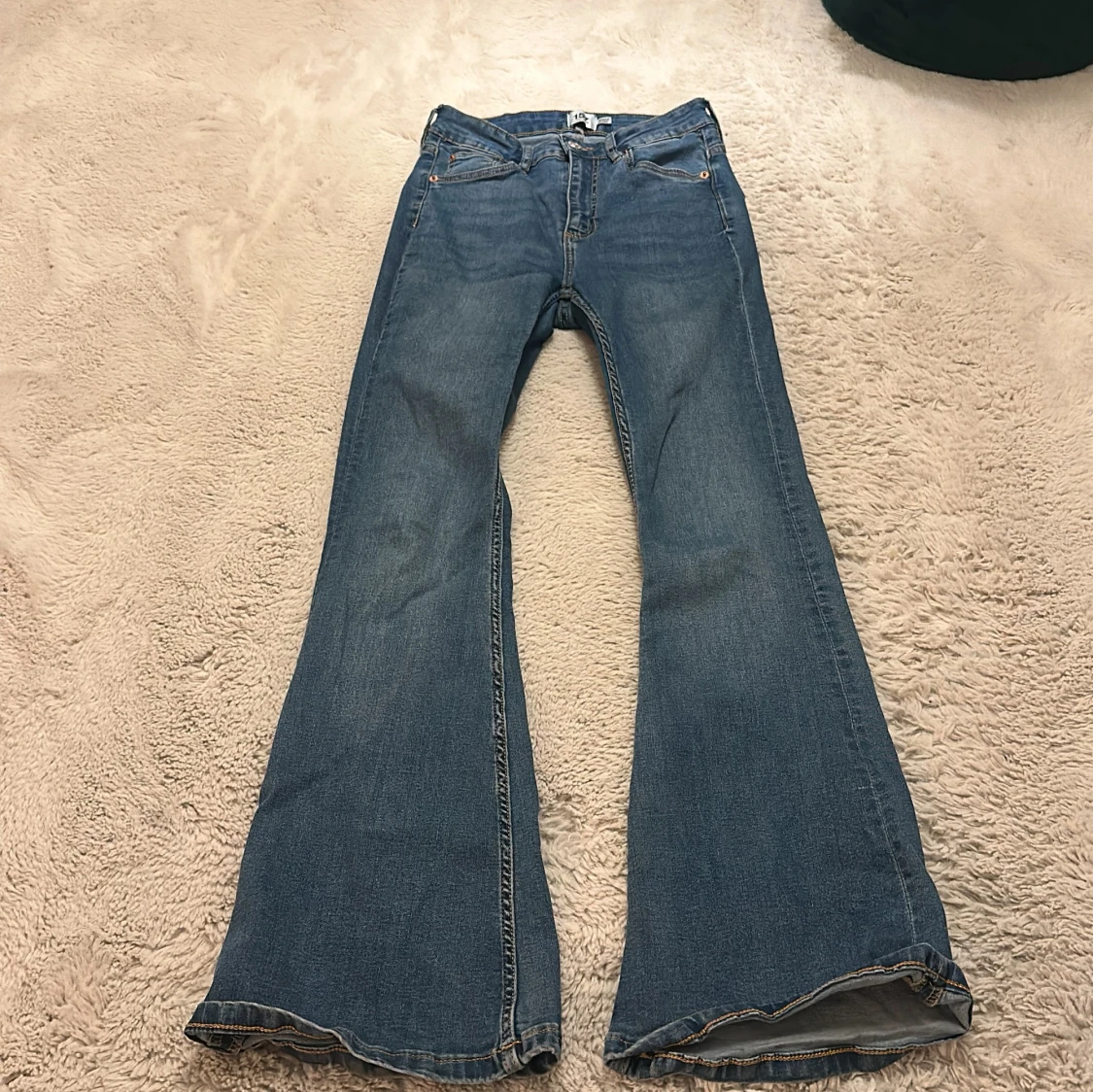 157 bootcut jeans blå