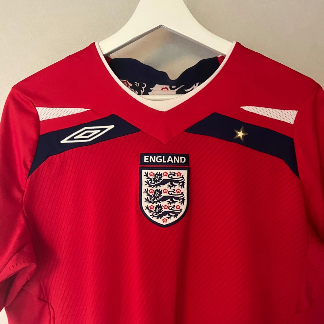 Retro England fotbollströja - 1