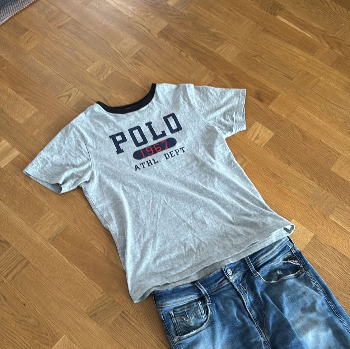 Grå t-shirt Polo Ralph Lauren
