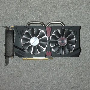 ASUS Radeon 4g - Grafikkort som fungerar bra för 1080p gaming, har spelat GTA V, Roblox, Fortnite, Cs2, Payday, Farcry, Just cause 4 och med mer. 4gb VRAM med AMD teknik. Kan sänka priset ifall det behövs.