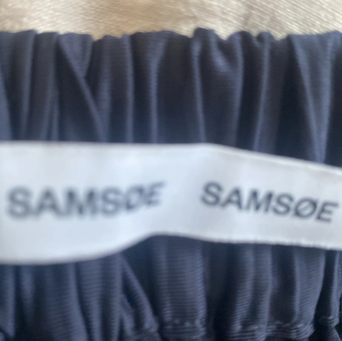 Mörkblå plisserad långkjol Samsøe Samsøe - 2