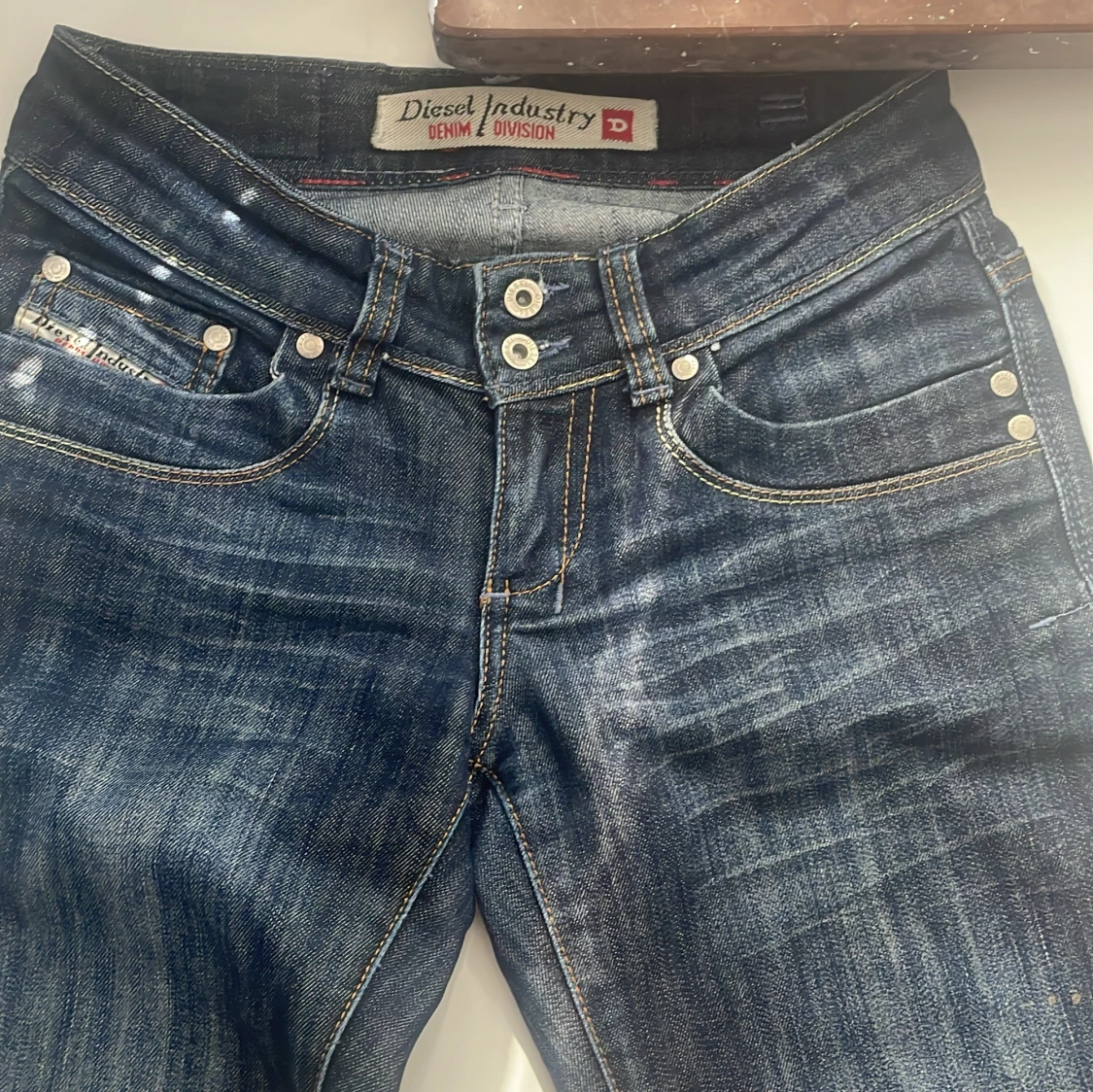 Blå bootcut jeans från Diesel - 1