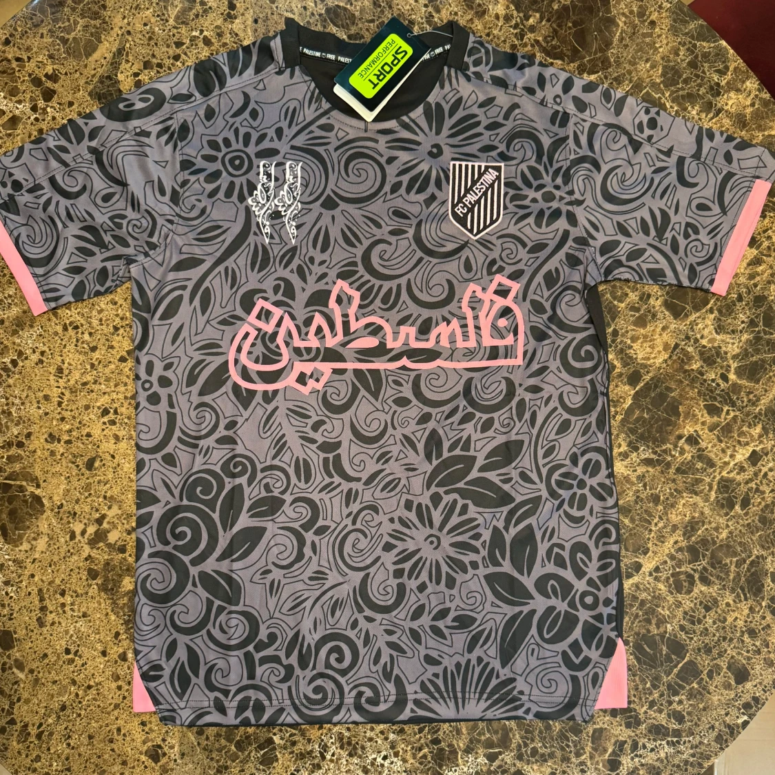 FC Palestina Svart/Rosa - 1