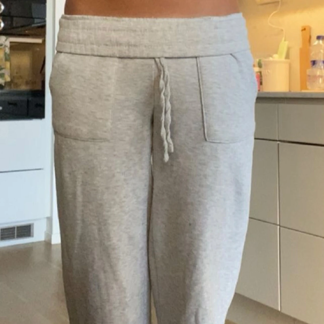 Grå mjukisbyxor från Lager 157 - 2