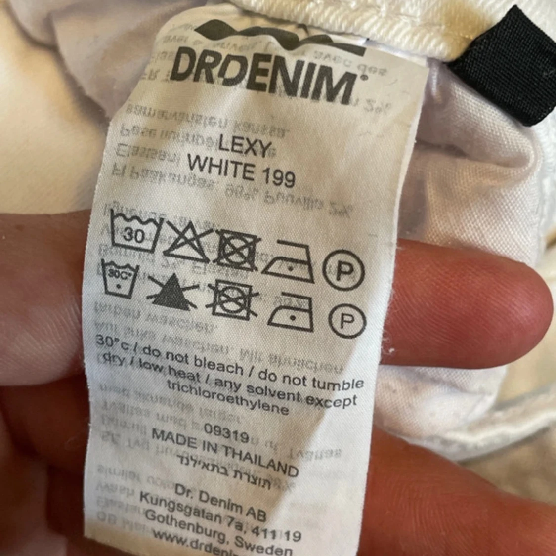 Vita skinny jeans från Dr Denim - 2