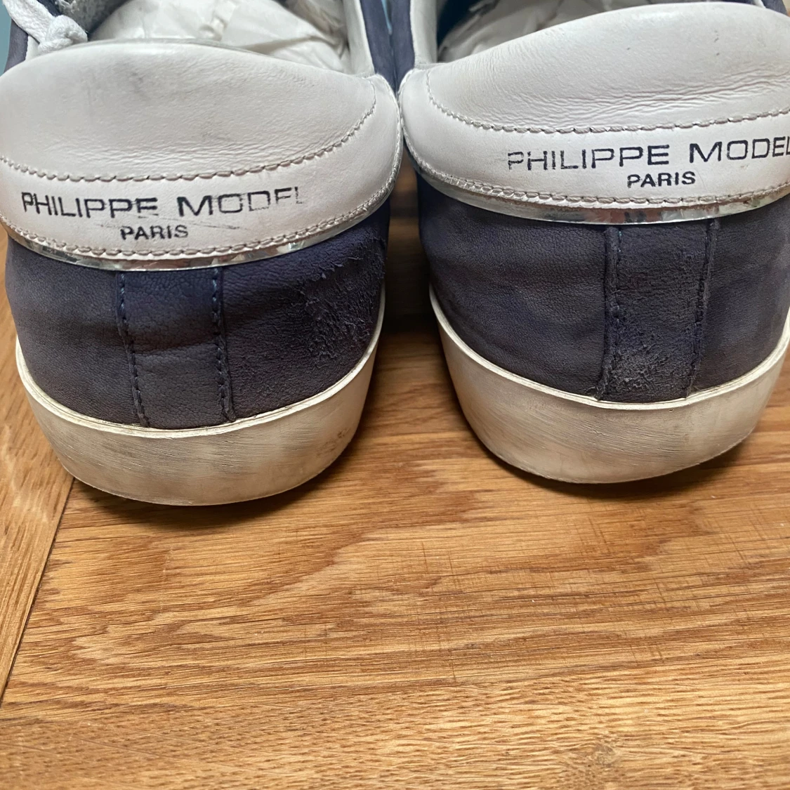 Blå sneakers från Philippe Model - 2