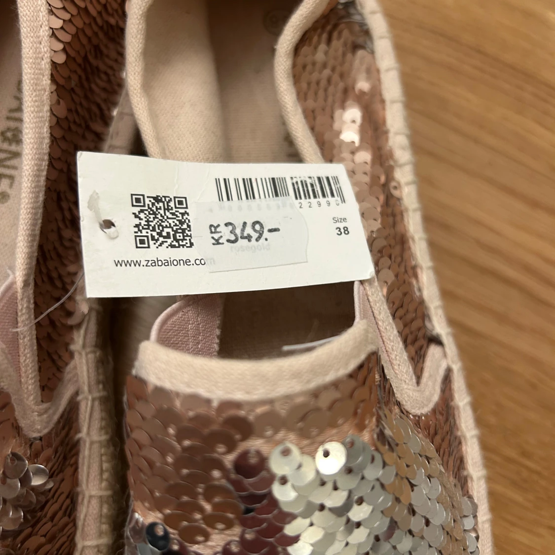 Glittriga loafers från Zabaione - 1