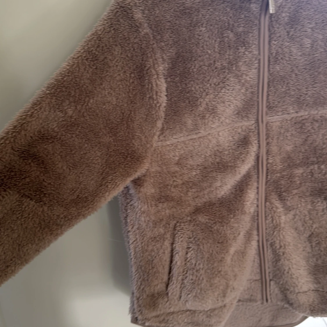 Brun teddyjacka från 157 - 2