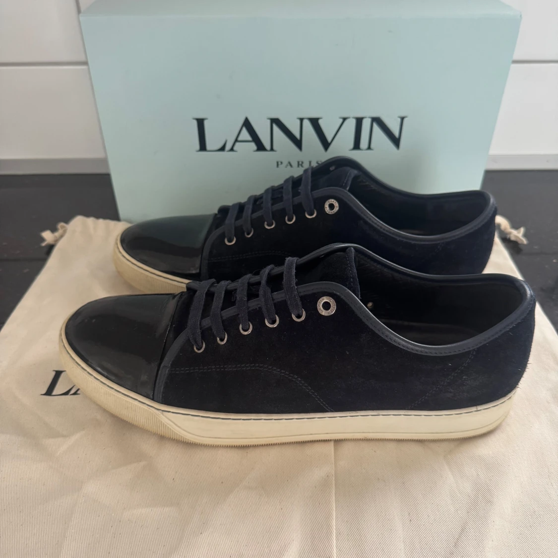Svarta sneakers från Lanvin