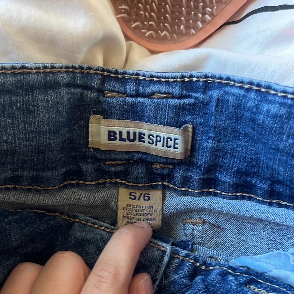 Blå jeansshorts från Blue Spice - 3