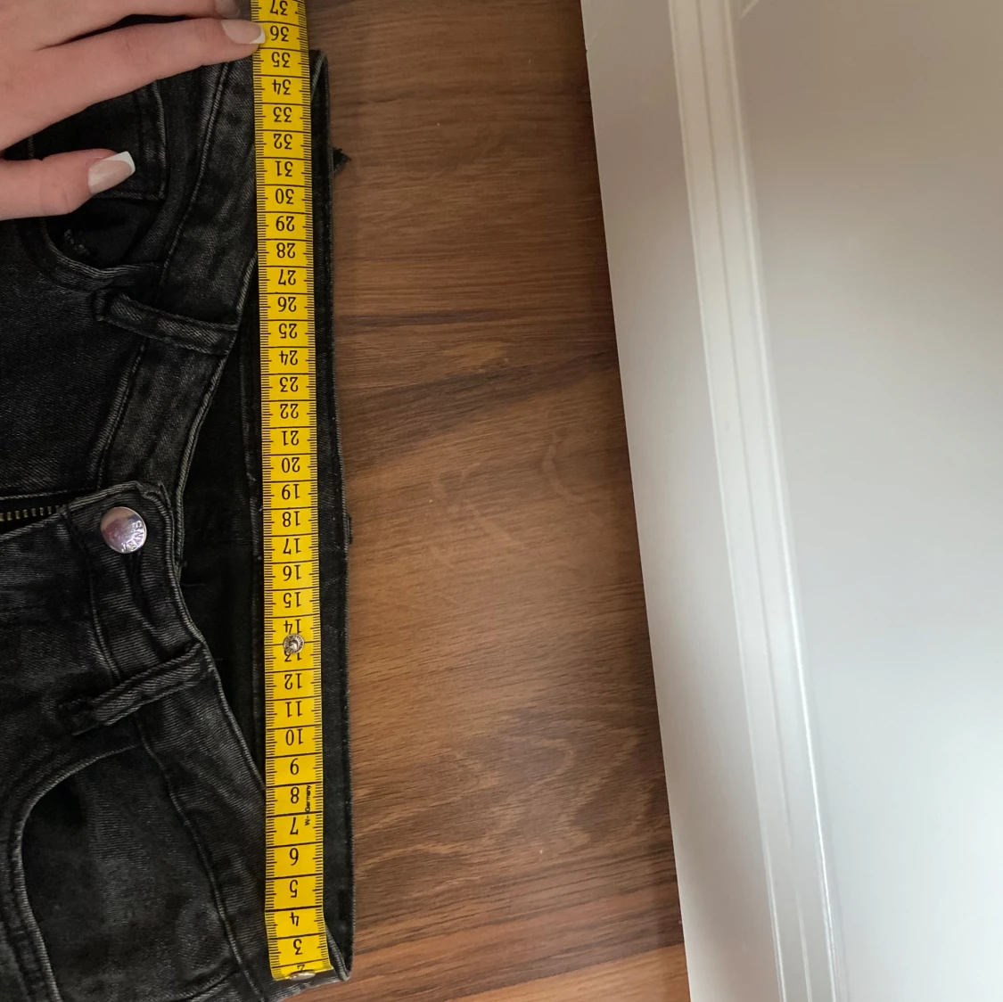 Svart/Gråa jeans  - 1