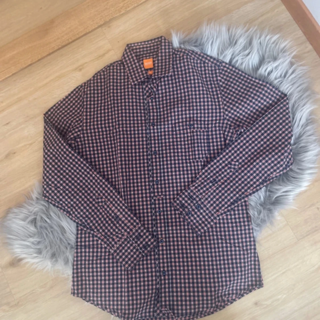 Rutig skjorta från Hugo Boss