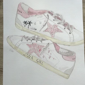  Målning av golden goose -  Målning av Golden goose. Köparen står för frakten. 💕💕 Pratar före köp!💕