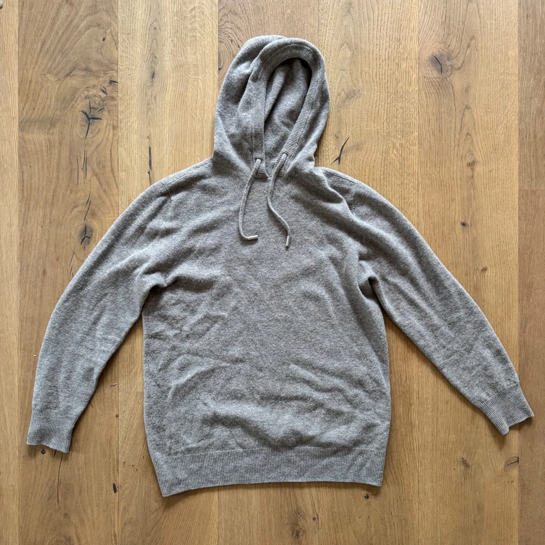 Beige kashmir hoodie