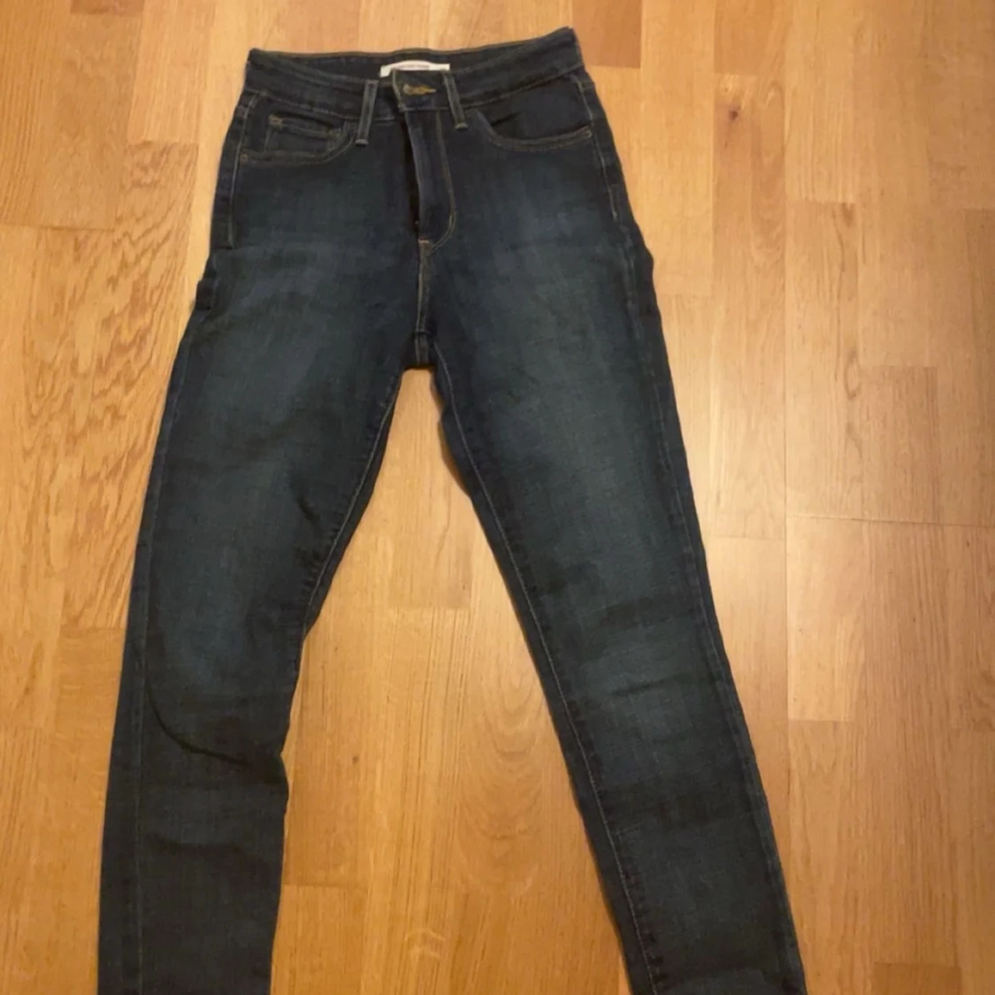 Levi's skinny jeans mörkblå - 2