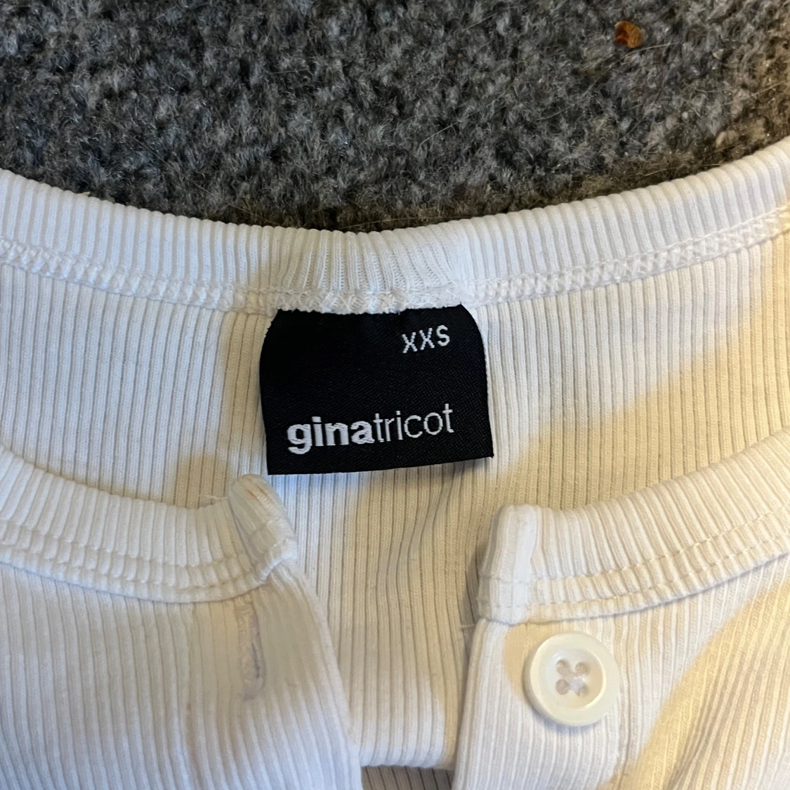 Vit topp Gina Tricot - 3