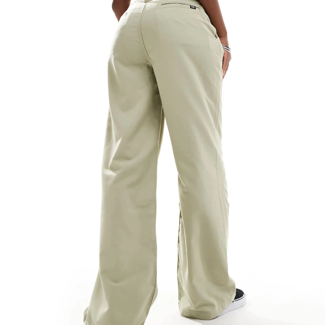 Svarta wide byxor från Vans strl 26 - nya med prislappen på! - 4